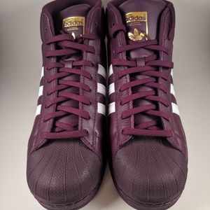 adidas pro model maroon